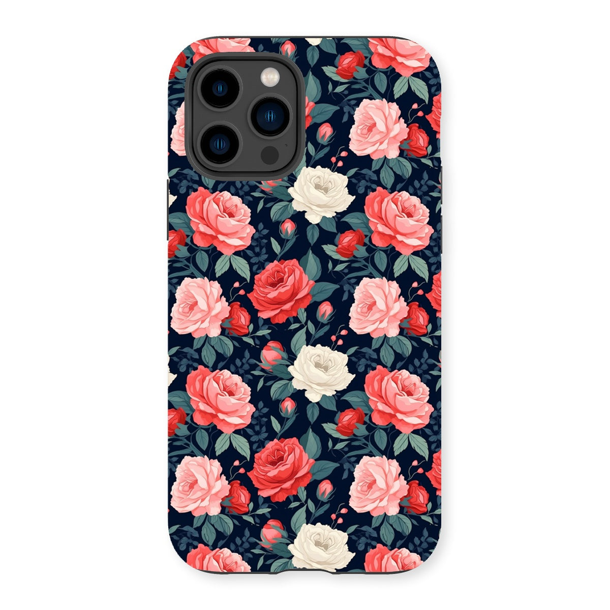 Night Rose Tough Phone Case