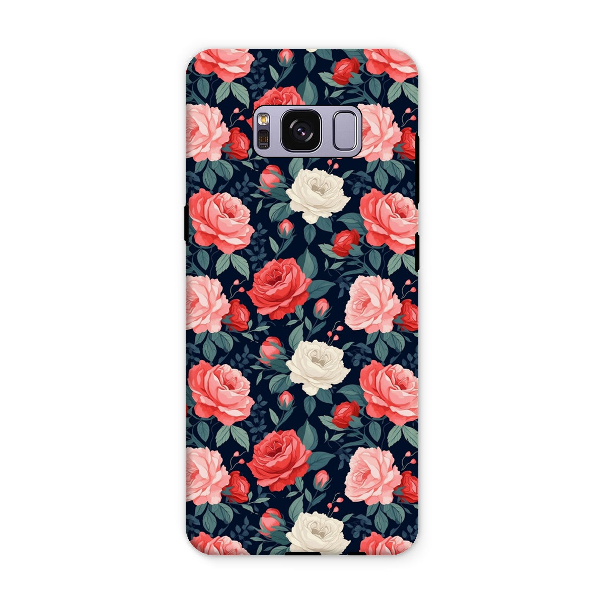 Night Rose Tough Phone Case