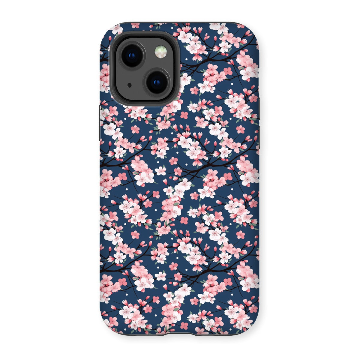 Midnight Cherry Blossom Tough Phone Case