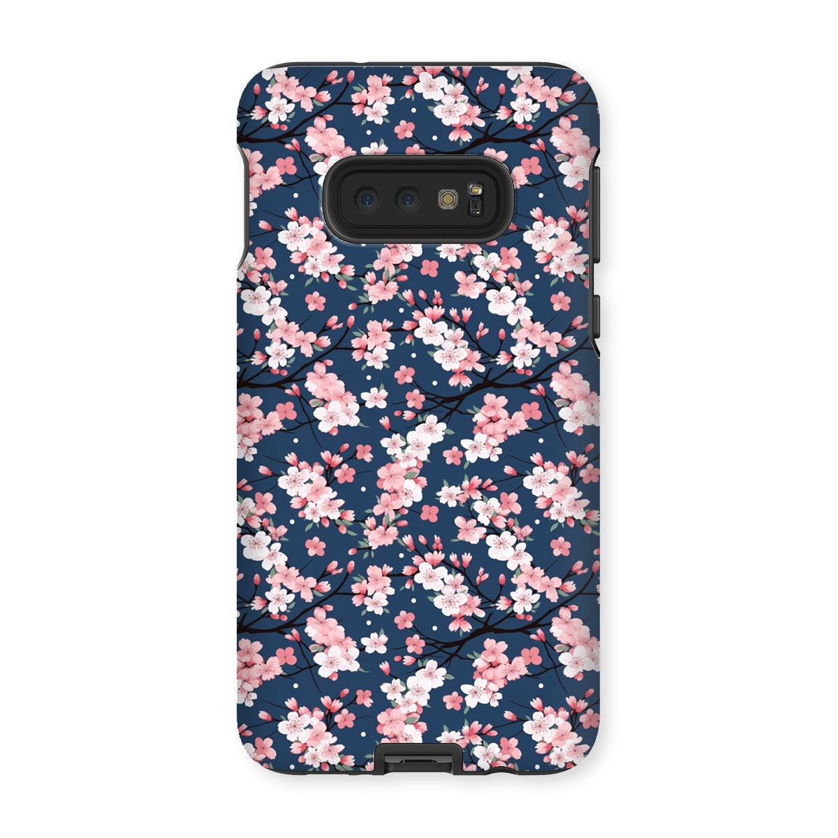 Midnight Cherry Blossom Tough Phone Case