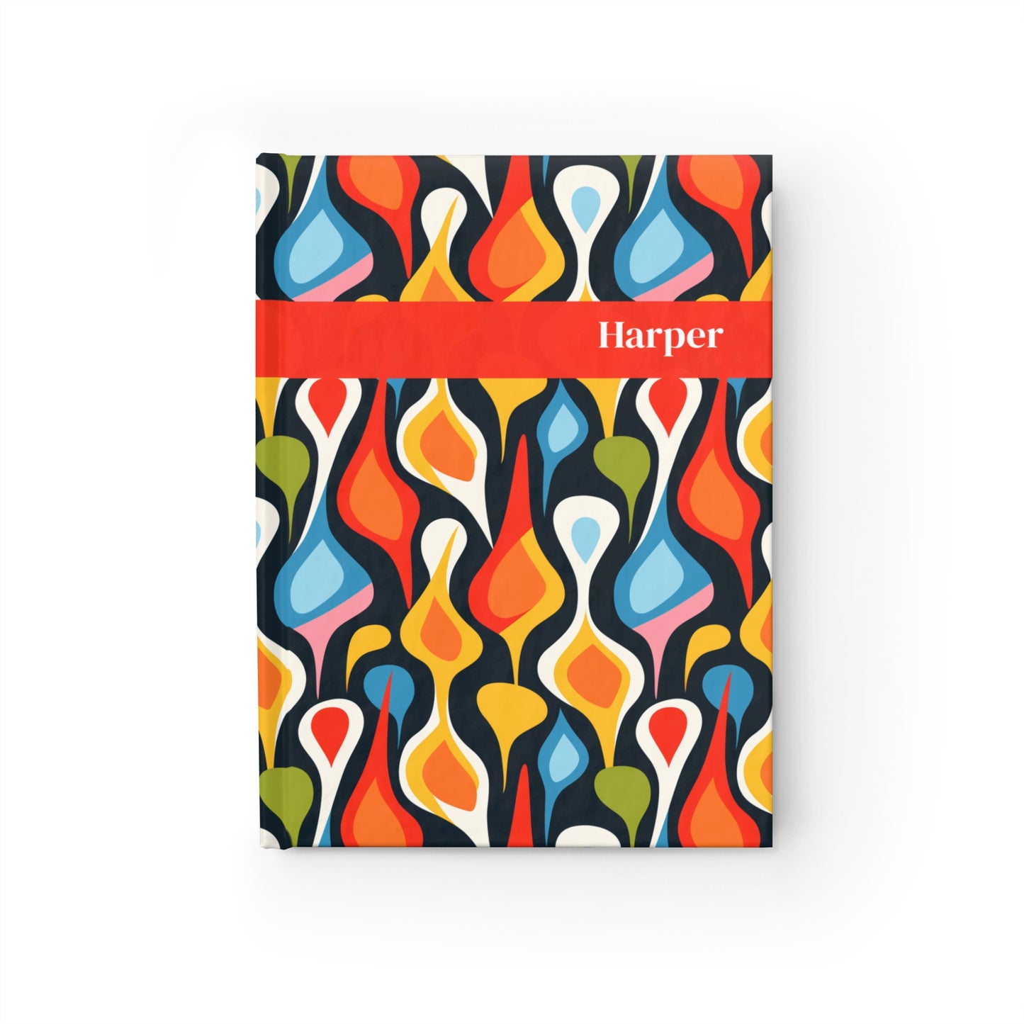 Retro Abstract Journal - Ruled Line