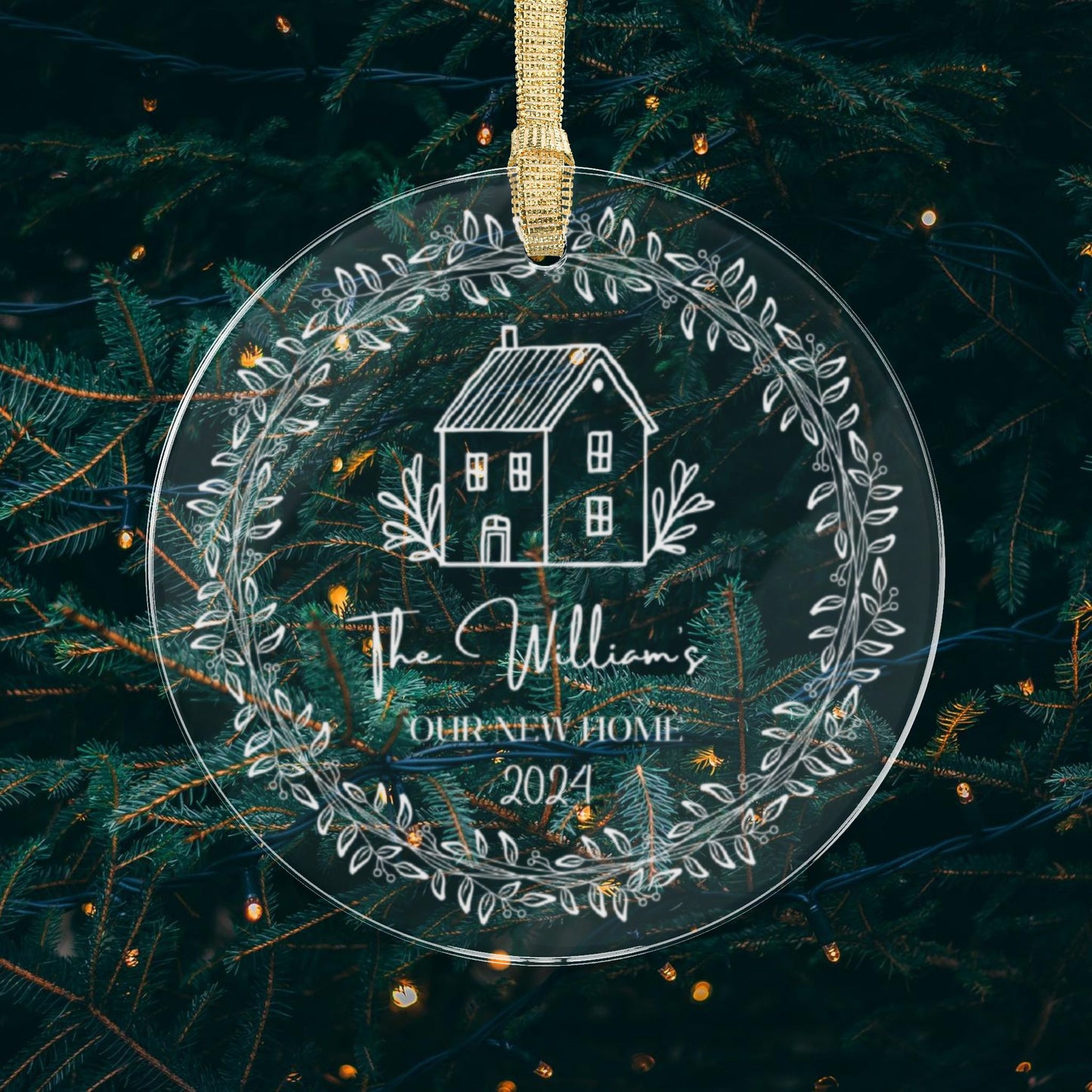 Our New Home Acrylic Ornament