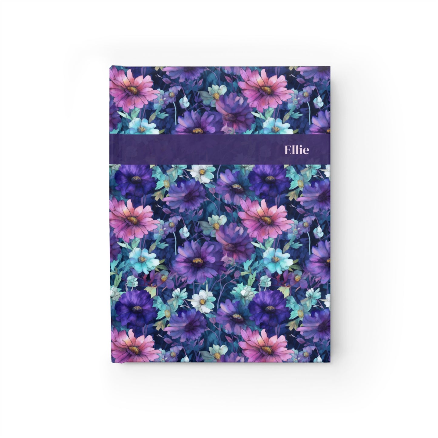 Violets Journal - Ruled Line