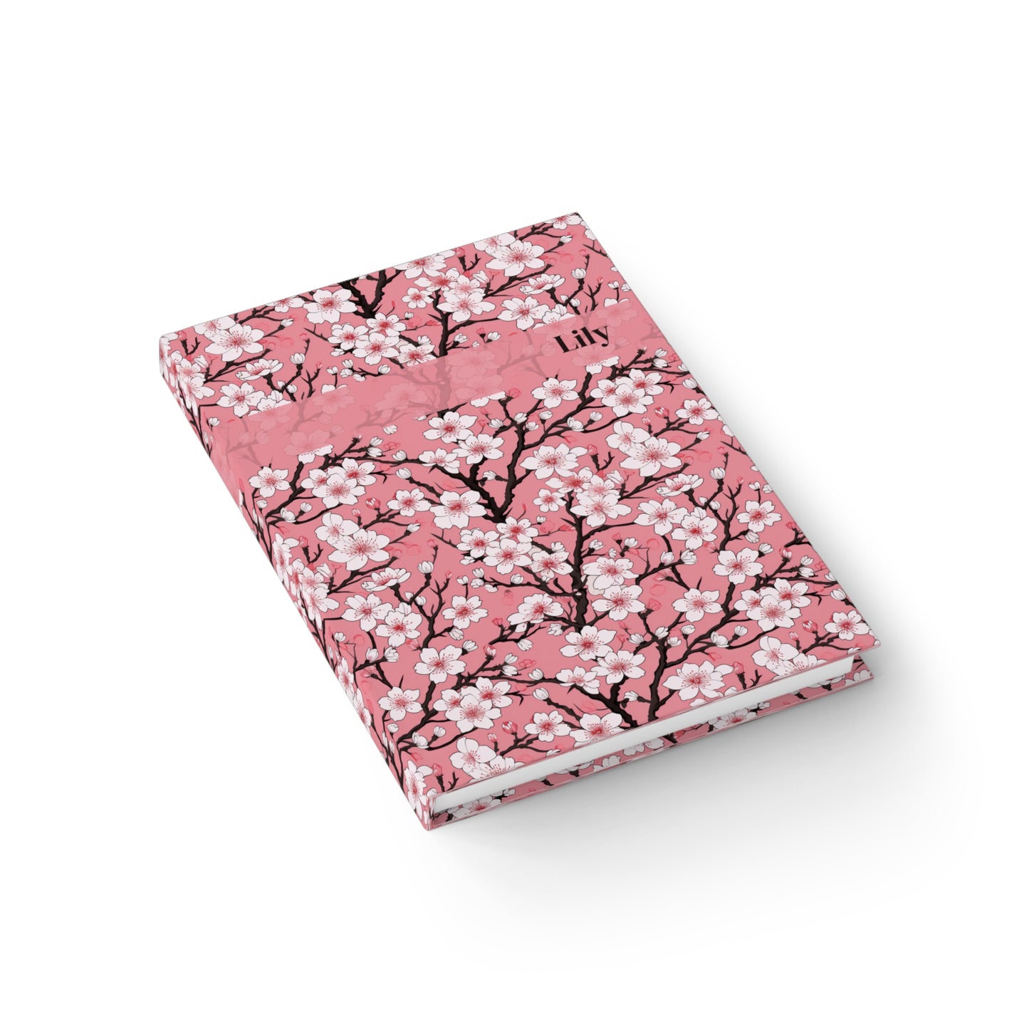 Cherry Blossom Pink Journal - Ruled Line