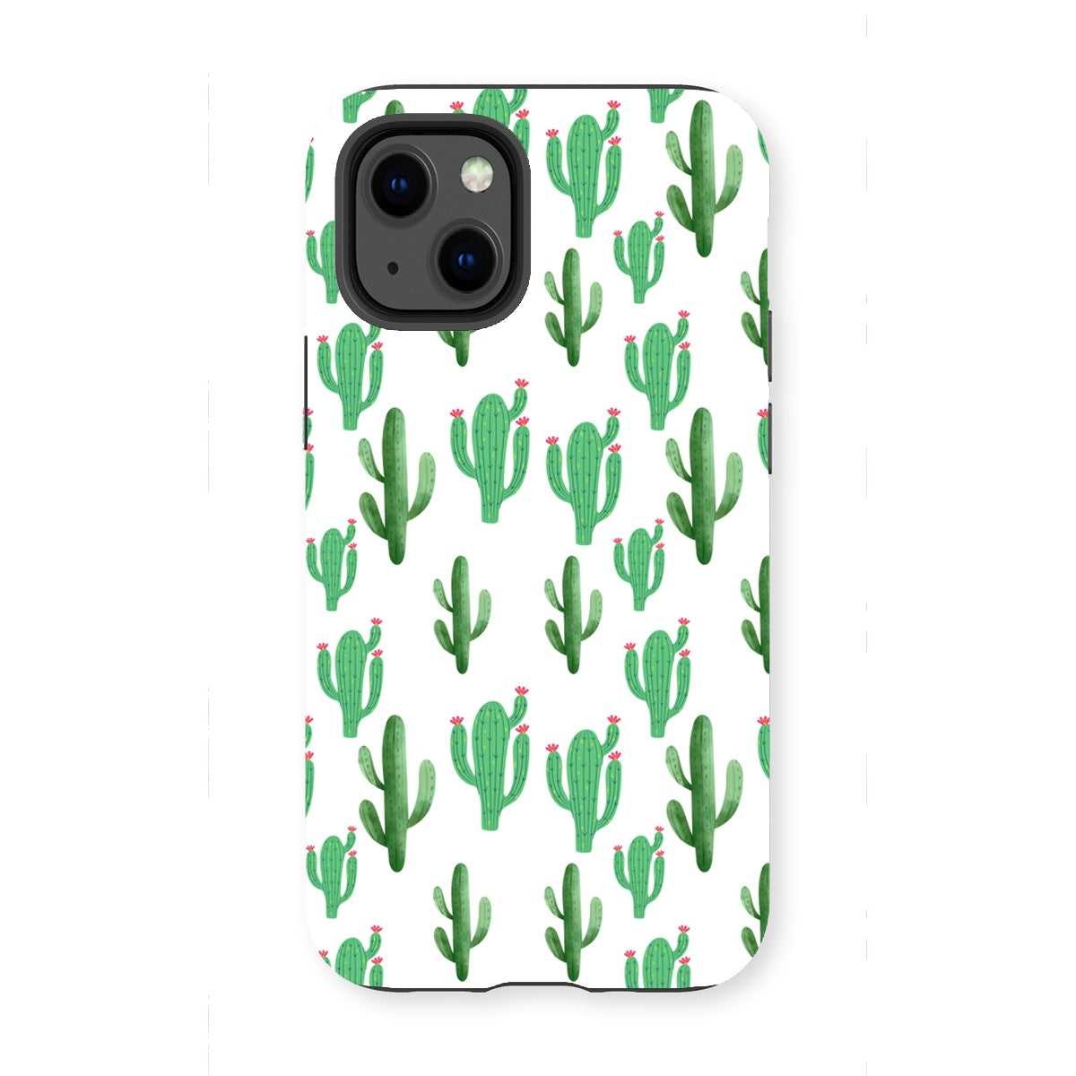 Cactus White Tough Phone Case