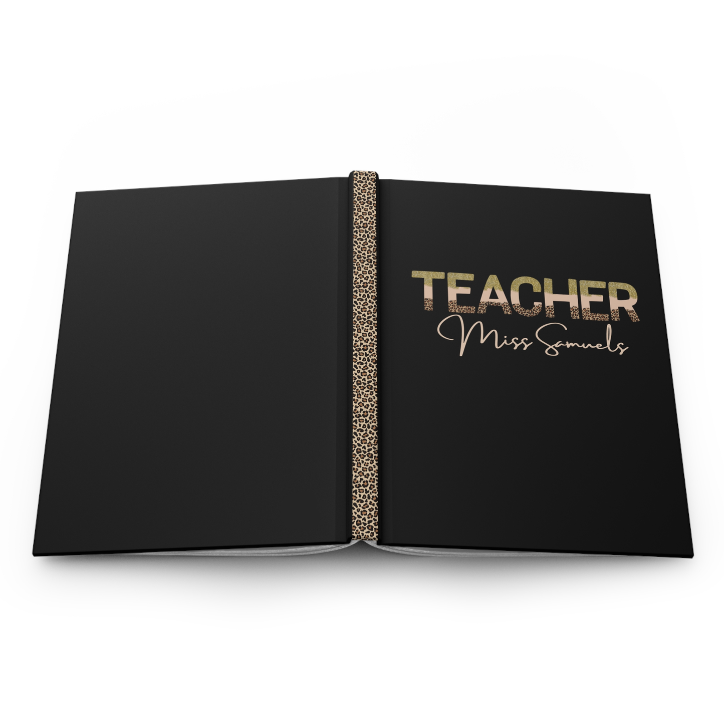 Animal Print Teacher Hardback A5 Journal
