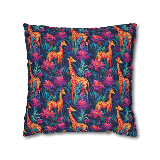 Giraffe Maximalist Premium Pillow Case