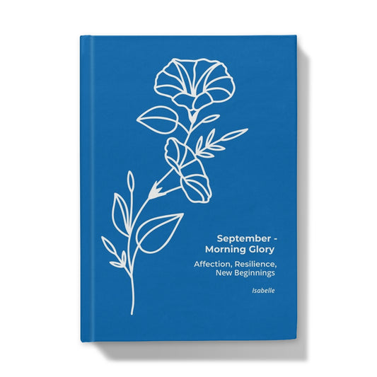 September Birthflower Hardback A5 Journal