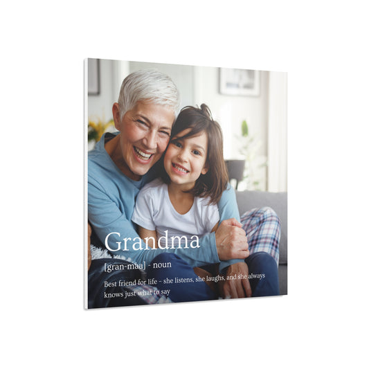 Grandma Definition Foam Board Print