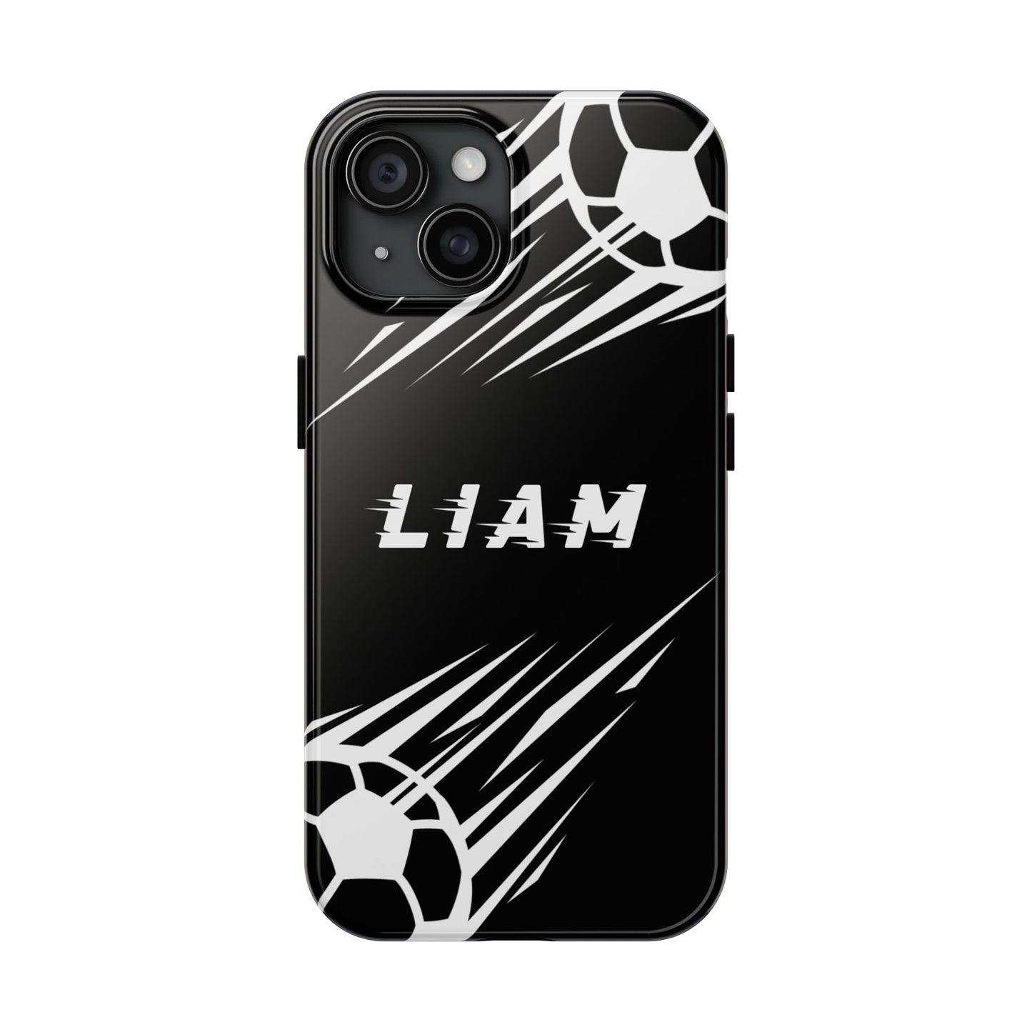 Strike Football Black Tough Phone Case