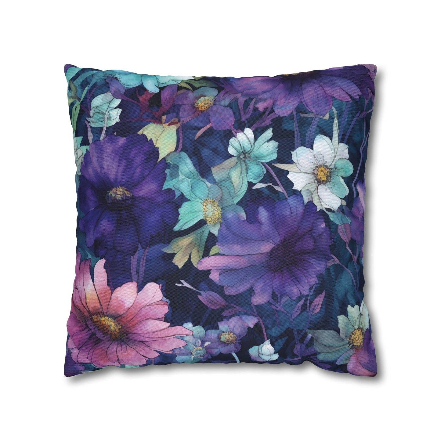 Violets Premium Pillow Case