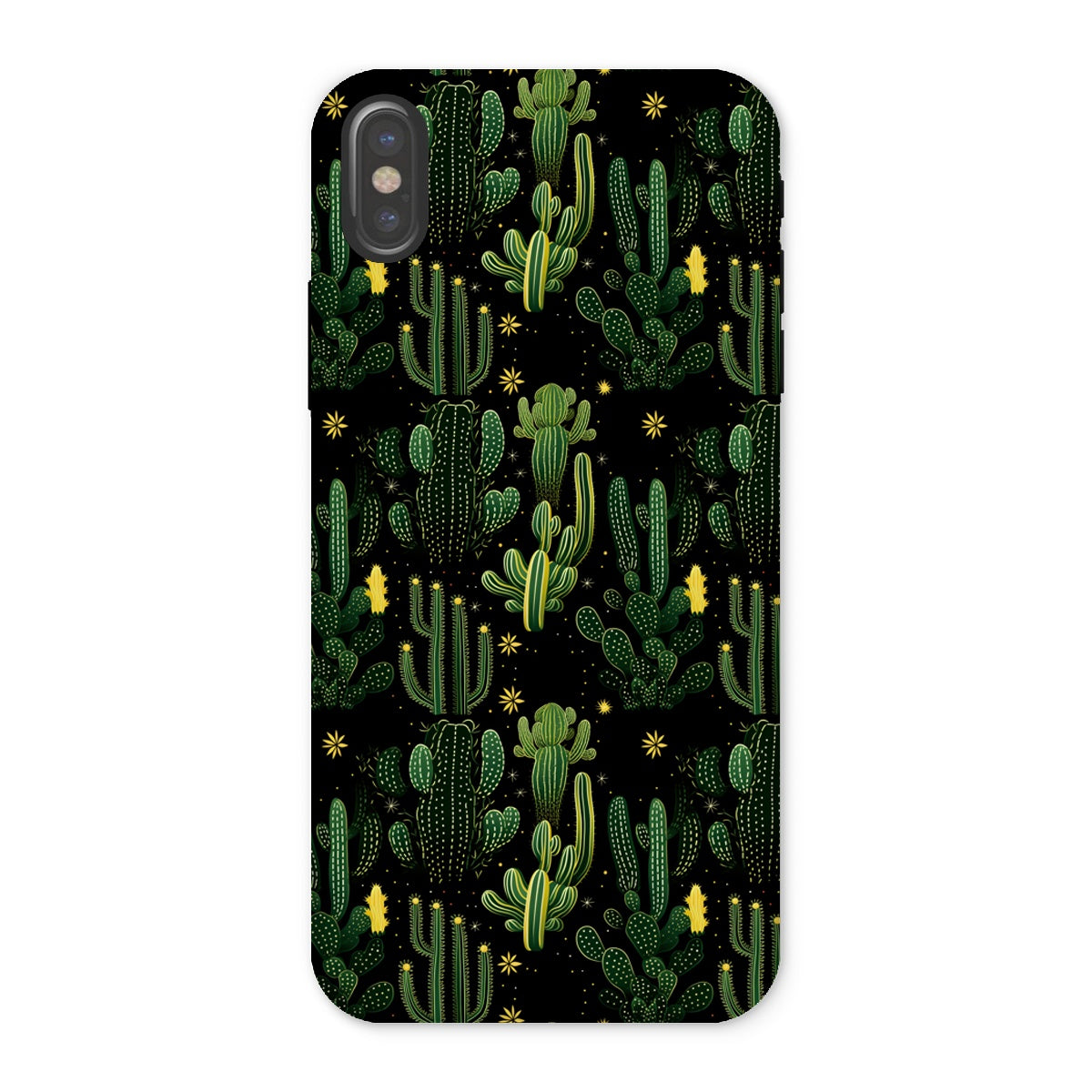 Sparkly Cactus Tough Phone Case