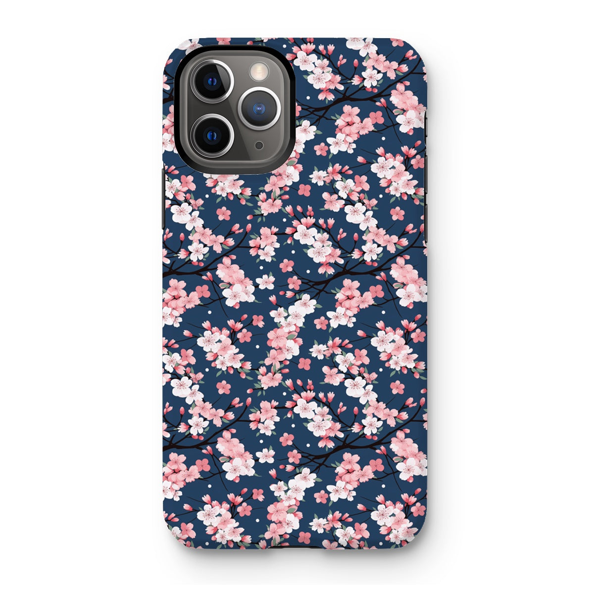 Midnight Cherry Blossom Tough Phone Case