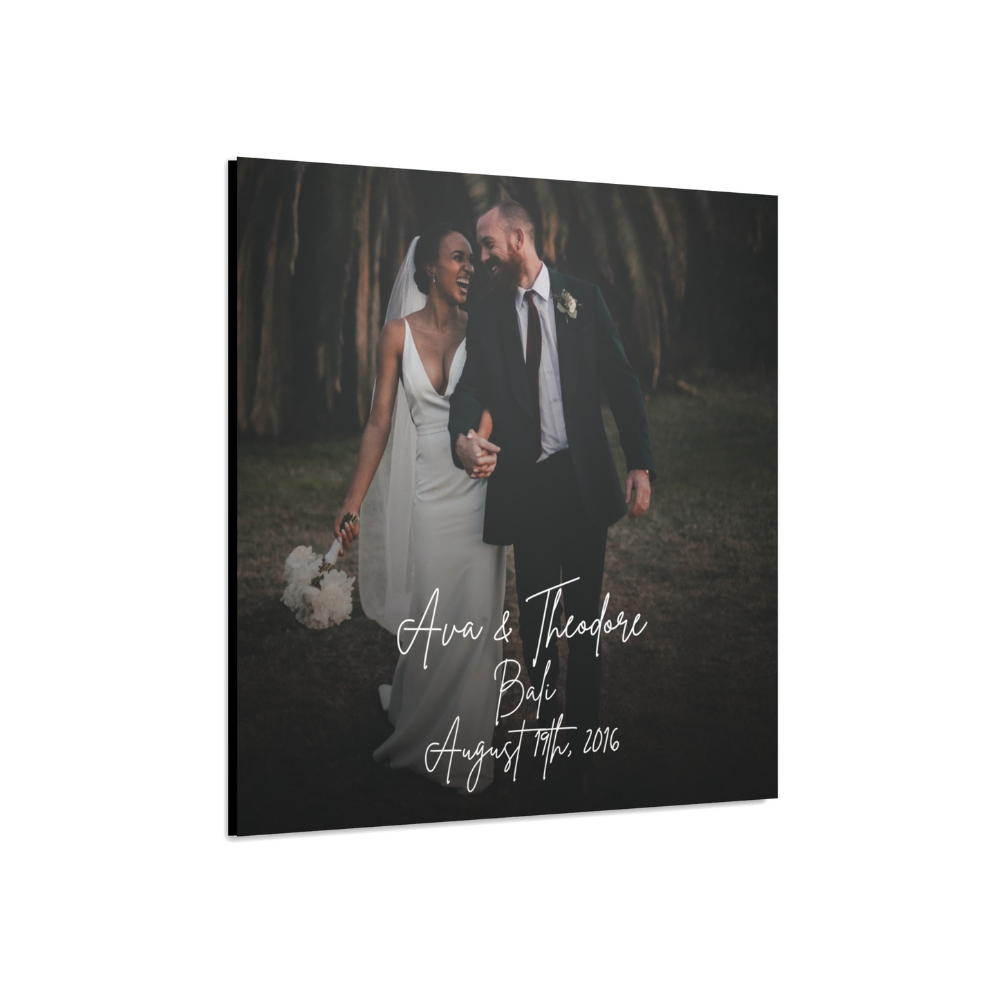 Wedding Anniversary Foam Board Print