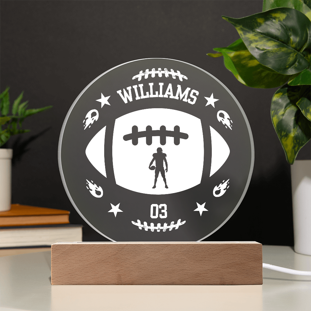 Love Football Plaque