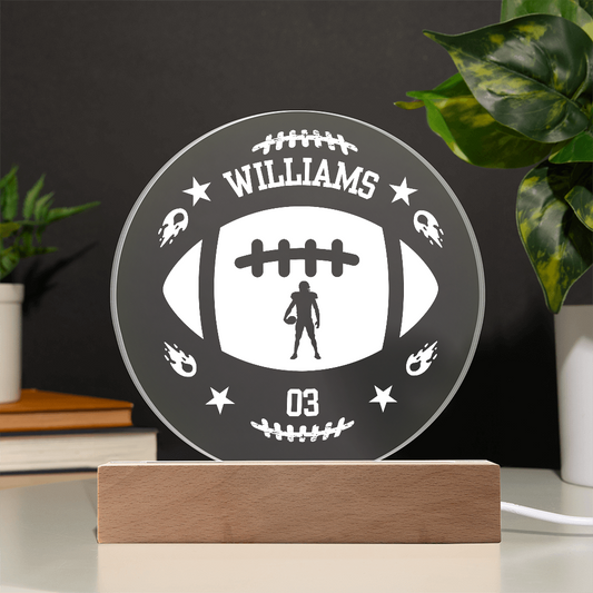 Love Football Plaque