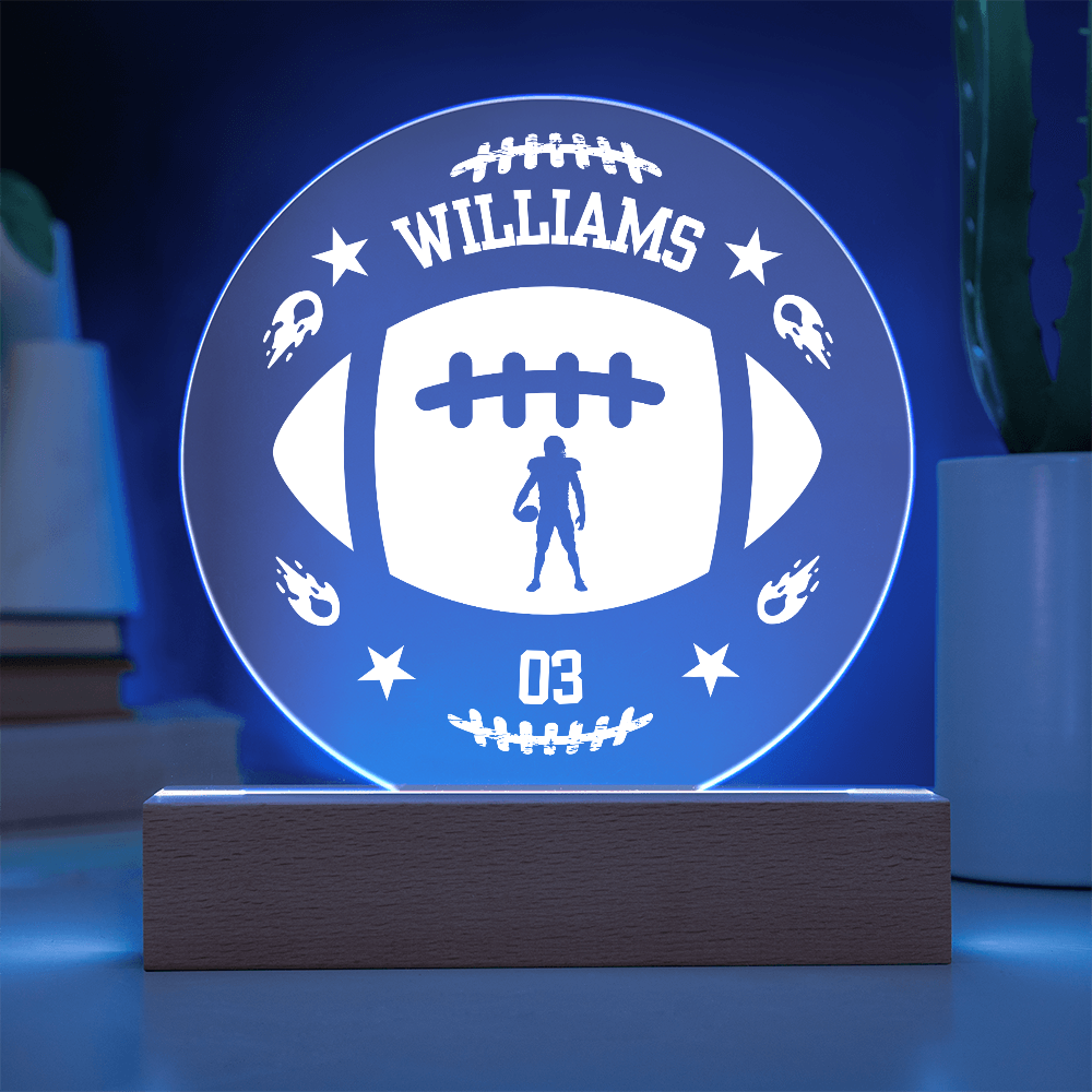 Love Football Plaque