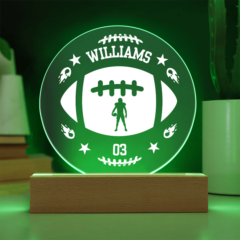 Love Football Plaque