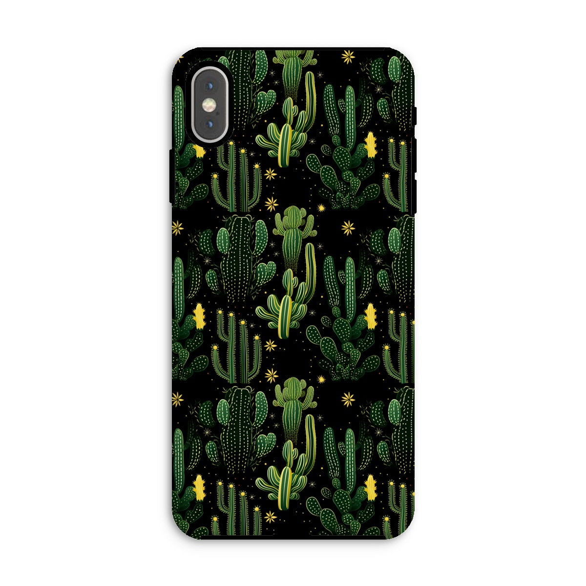 Sparkly Cactus Tough Phone Case