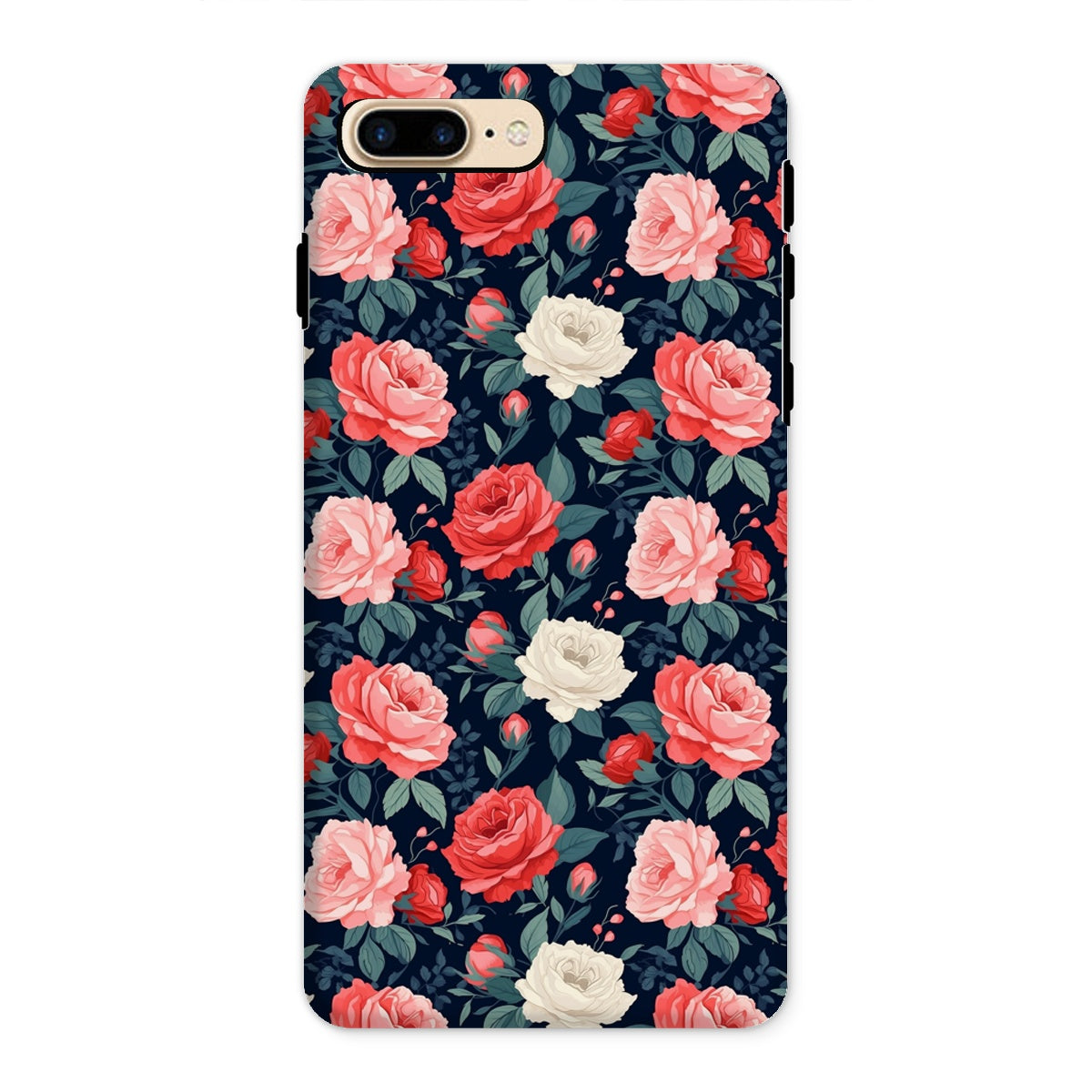 Night Rose Tough Phone Case