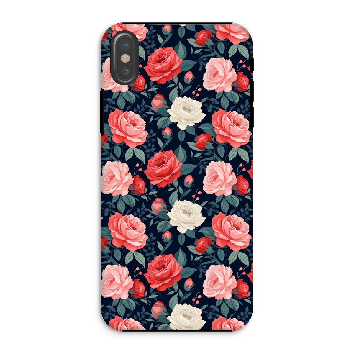 Night Rose Tough Phone Case