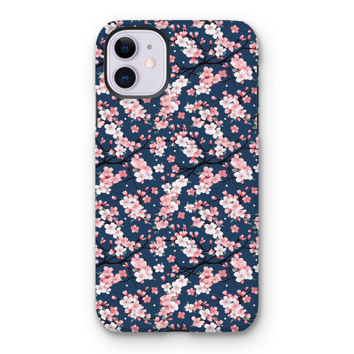 Midnight Cherry Blossom Tough Phone Case