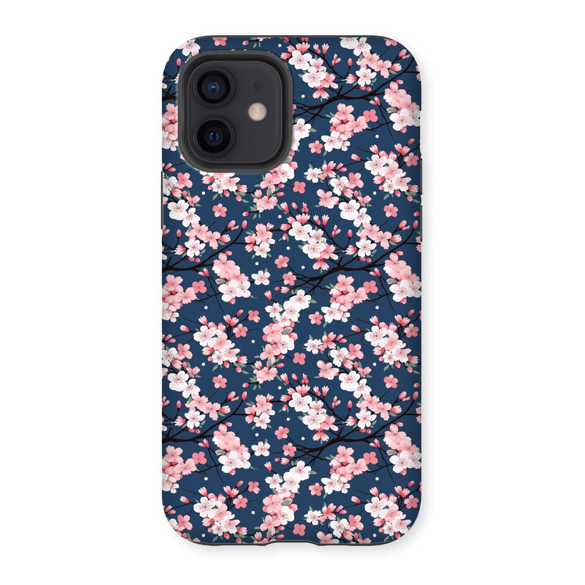 Midnight Cherry Blossom Tough Phone Case