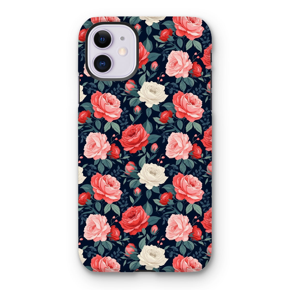 Night Rose Tough Phone Case