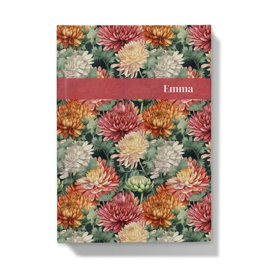 Chrysanthemum Hardback A5 Journal