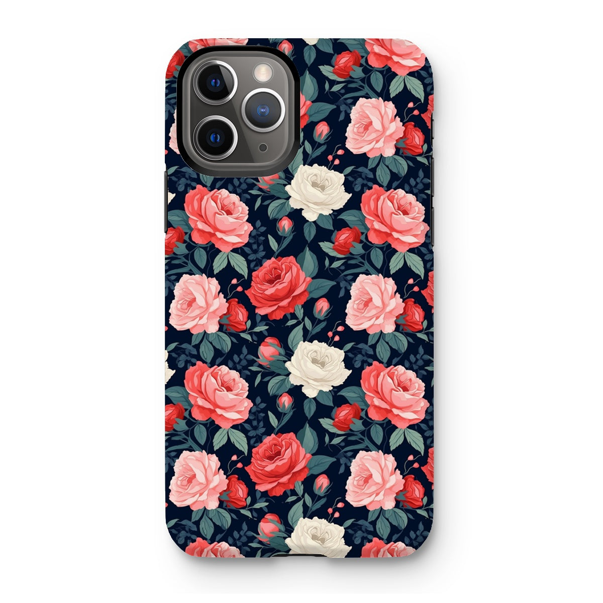 Night Rose Tough Phone Case