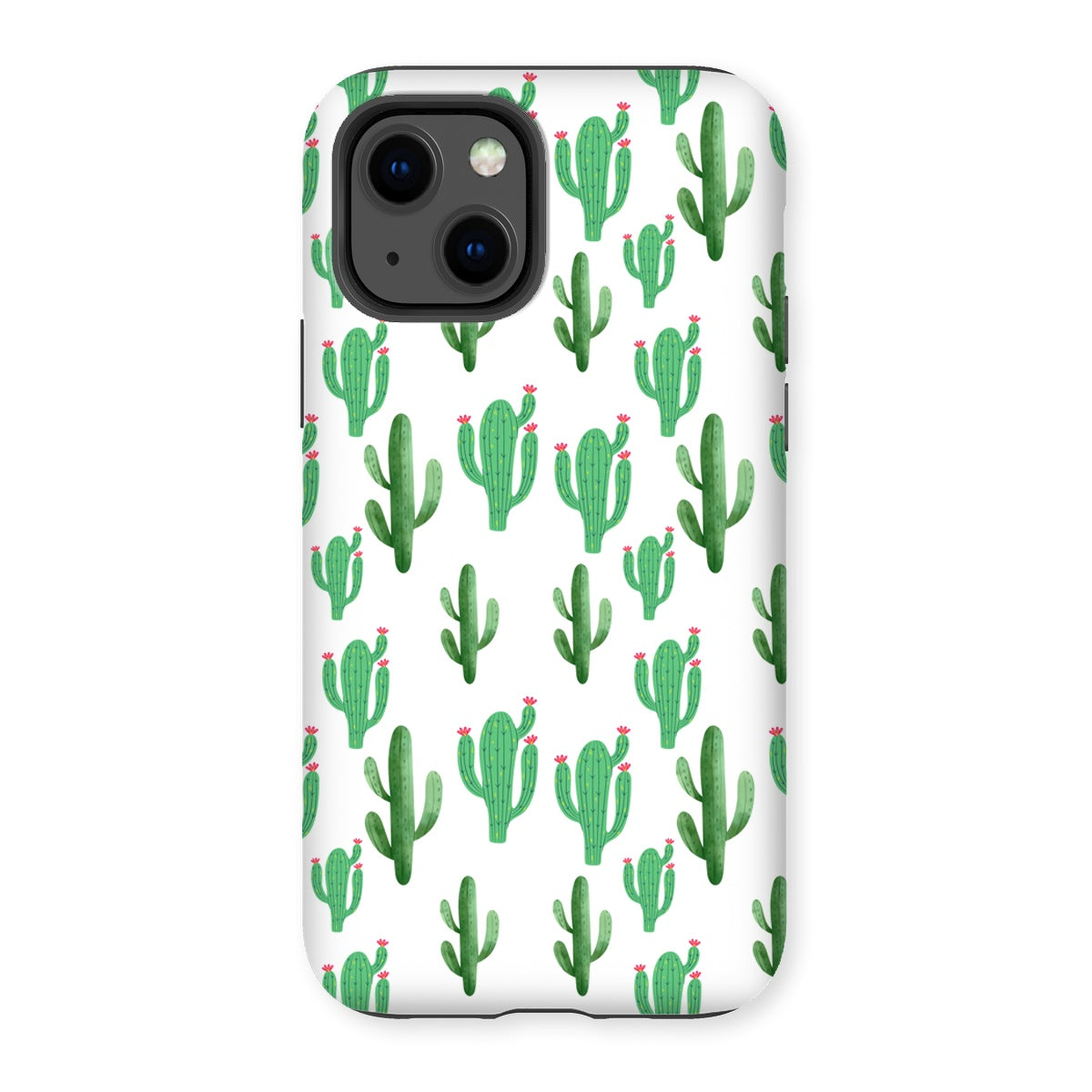 Cactus White Tough Phone Case