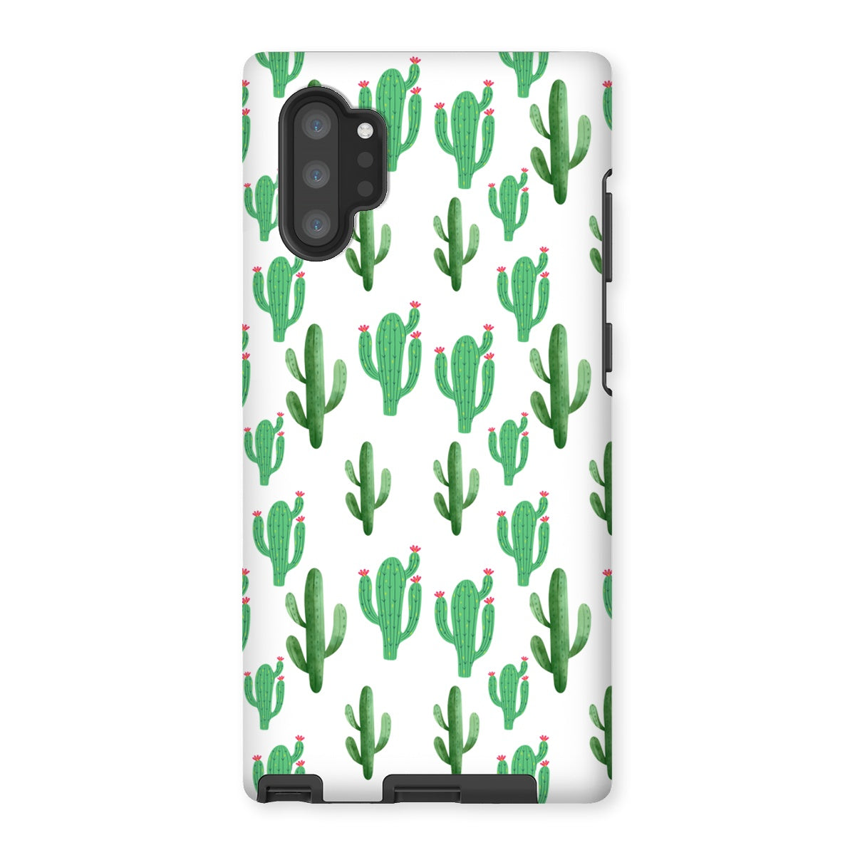 Cactus White Tough Phone Case