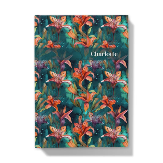 Waterlilies Hardback A5 Journal