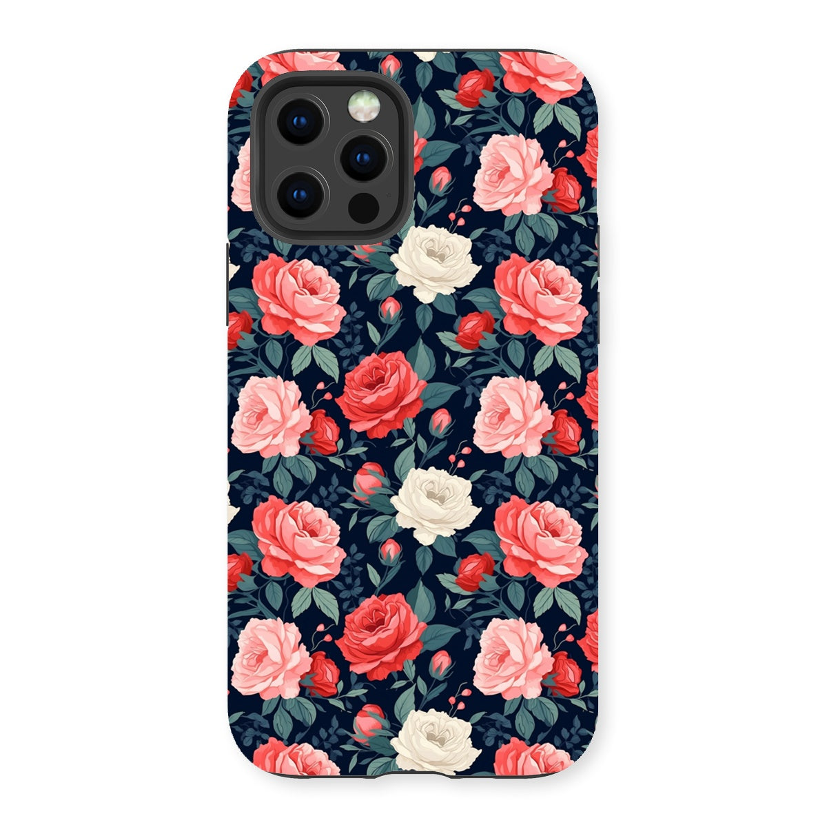 Night Rose Tough Phone Case