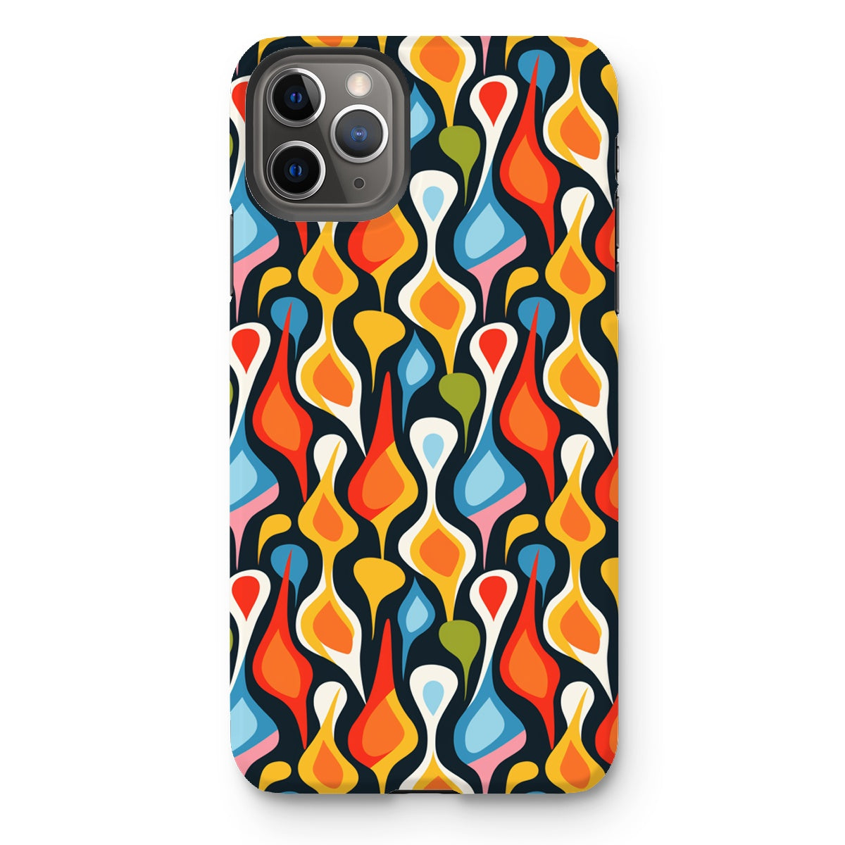 Retro Abstract Tough Phone Case