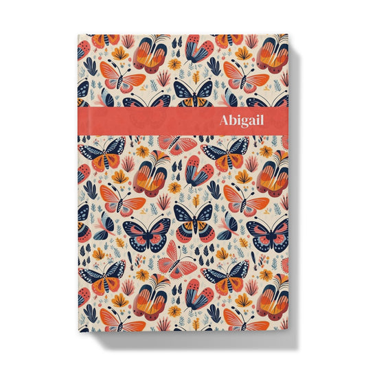 Butterflies Hardback A5 Journal