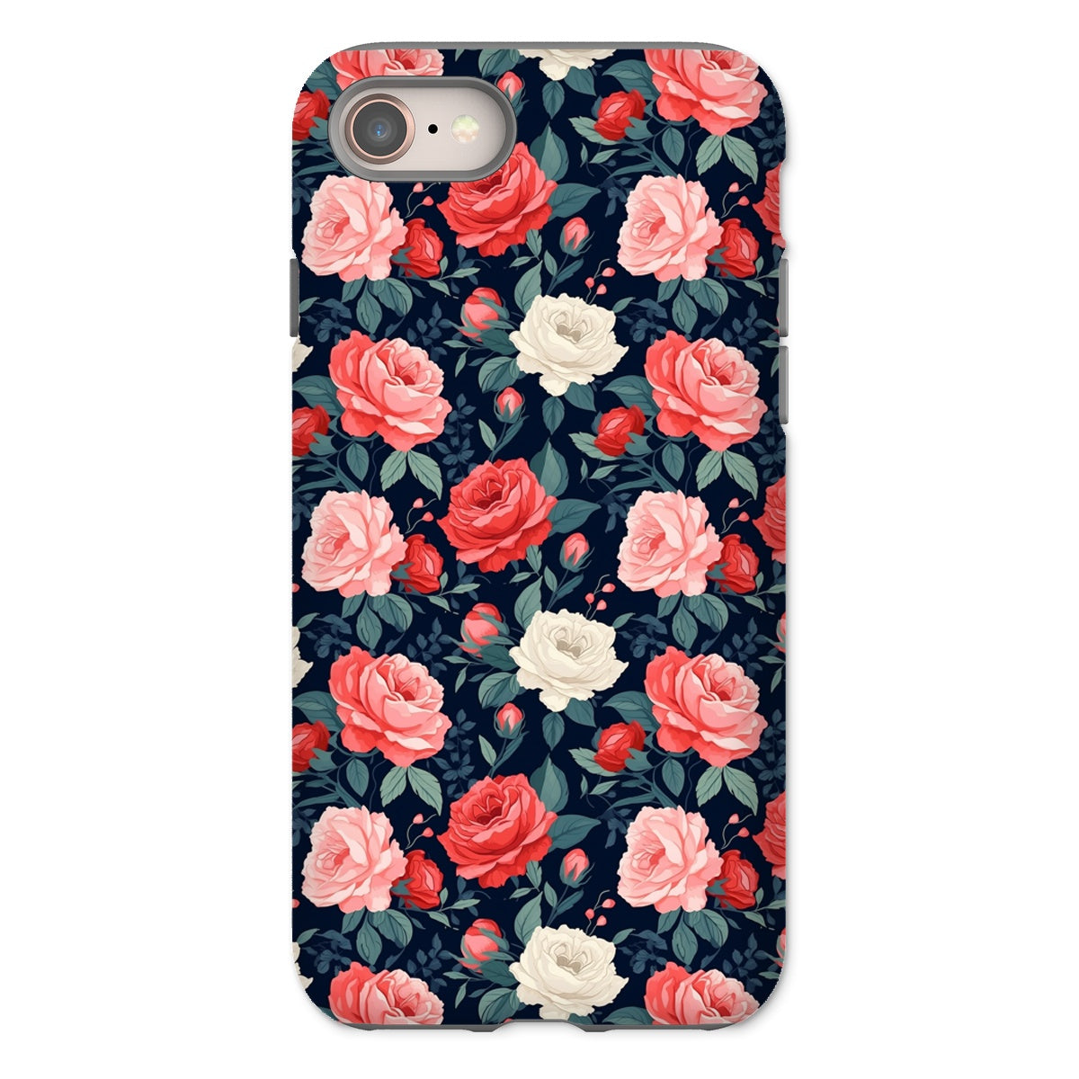 Night Rose Tough Phone Case