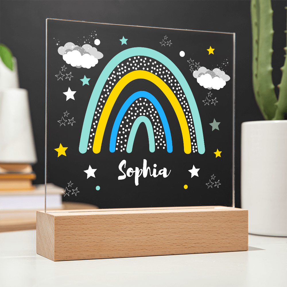 Rainbow Acrylic Plaque