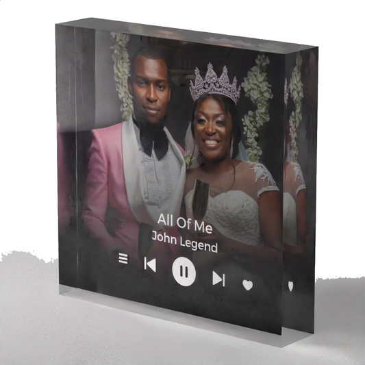 Wedding Song Acrylic Prism
